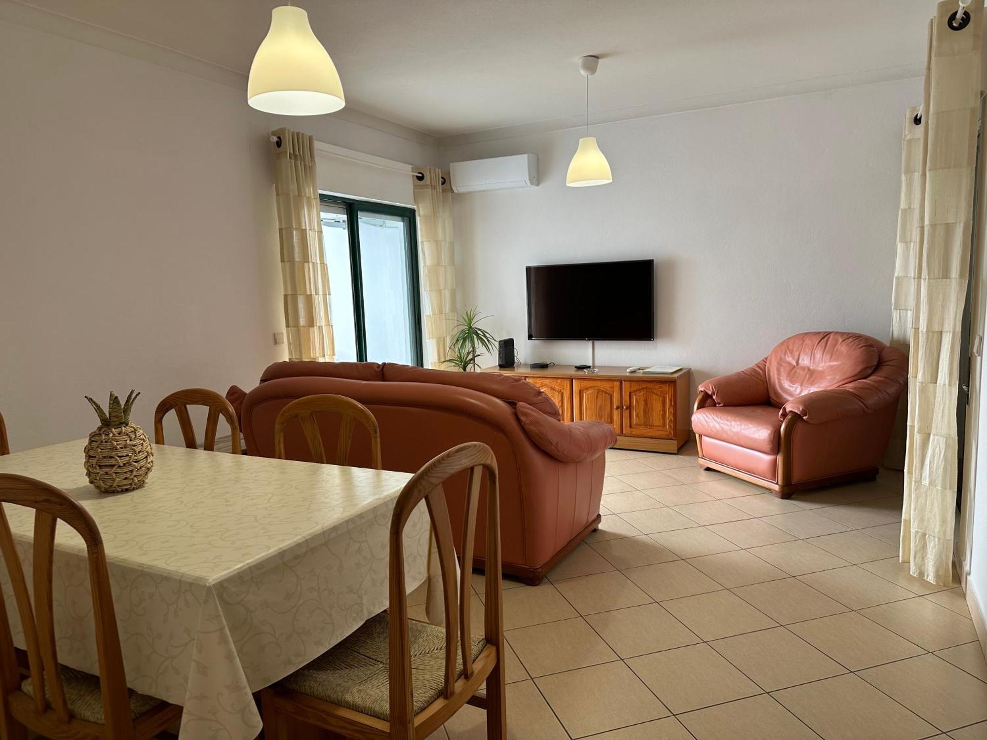 Apartamento Canaima Quarteira Bagian luar foto